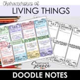 Characteristics of Living Things Doodle Notes | PowerPoint