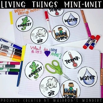 Preview of Characteristics of living things unit plan