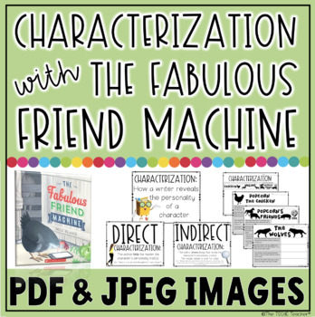Preview of Characterization Activity: The Fabulous Friend Machine