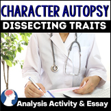 Indirect Characterization Activity - Writing a Character T