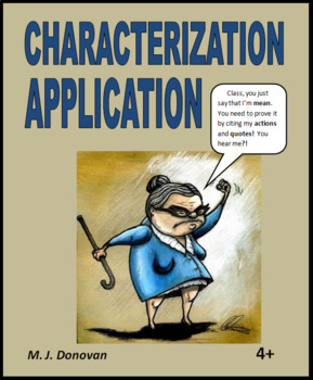 Preview of Characterization Application