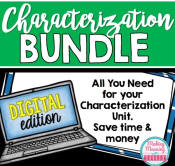 Preview of Character Analysis BUNDLE for Middle & High School