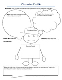 FREE - Characterization Notes and Graphic Organizer
