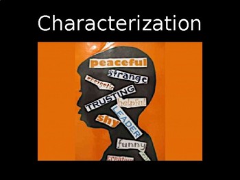 Preview of Characterization PTA Skills Bundle