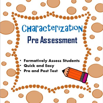 Preview of Characterization Pre Assessment
