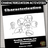 Character Analysis Activities for Teaching Literary Elements
