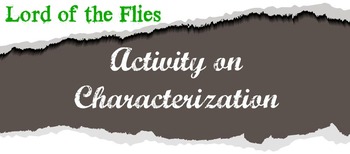 Characterization in Lord of the Flies