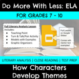 Characters Develop Theme | Literary Analysis | Lesson & Ac