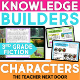 Characters Digital Reading Unit for 3rd Grade - Story Elem