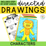 Characters Directed Drawings | Following Directions | Back