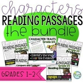 Characters Reading Passages 1st/2nd Grade  TRAITS FEELINGS