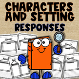 Character And Setting Worksheets | Teachers Pay Teachers