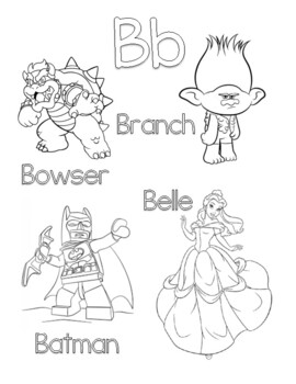 Characters That Begin With B