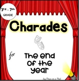 Charades Game⭐ FUN End of the Year Activities ⭐ Fun Summer