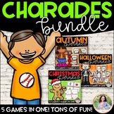 Charades & Other Games Bundle: Halloween, Autumn/Fall, Christmas