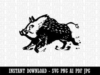 group discussion clipart black and white pig