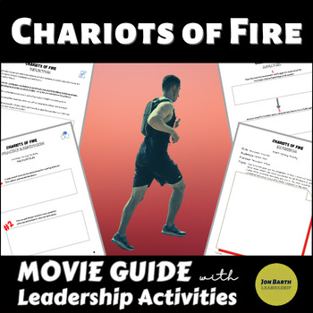 Preview of Chariots of Fire Movie Guide with Leadership Activities