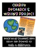 Charity PBL Language Arts Project Based Learning Unit