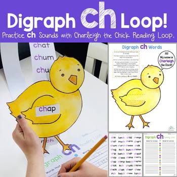 Preview of Charleigh the Chick Reading Loop (CH digraph)