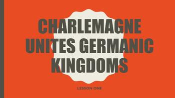 Preview of Charlemagne Unites Germanic Kingdoms - Distance Learning - Google Slides