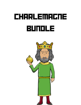 Preview of Charlemagne Worksheet and Skit Bundle