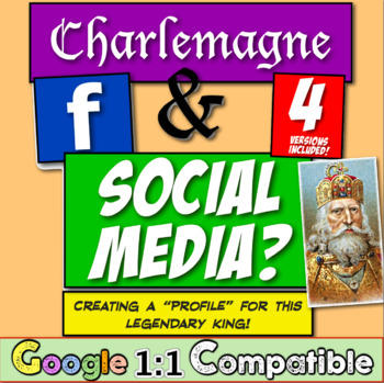 Preview of Charlemagne and Social Media?  Creating a "profile" for this legendary king!