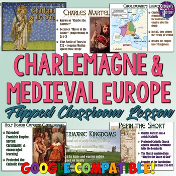 Preview of Charlemagne, the Franks, and Medieval Europe Lesson