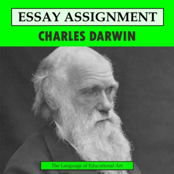 Preview of Charles Darwin Research Organizer& Paper Assignment — Evolution — CCSS Rubric