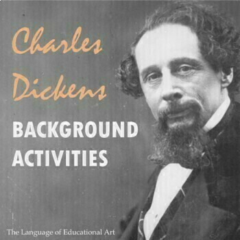 Preview of Charles Dickens Background Activities — Presentation, A&E Video Notes, Quiz