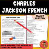 Charles Jackson French Reading Comprehension Words in Cont