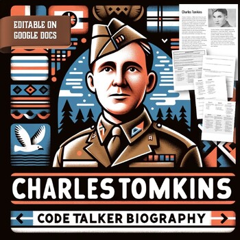 Preview of Charles Tomkins Biography - Comprehensive Reading Resource, Digital