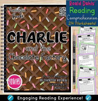 Preview of Workbook For Charlie And The Chocolate Factory | Roald Dahl |