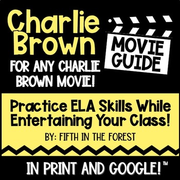 Preview of Charlie Brown Movie Guide for ANY Charlie Brown Movie