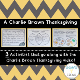 Charlie Brown Thanksgiving Movie Activities