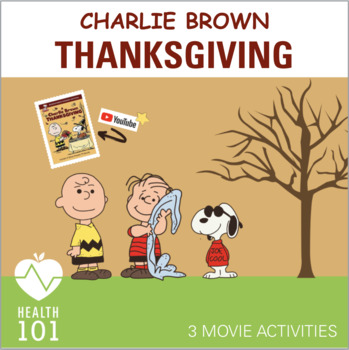 Preview of Charlie Brown Thanksgiving Activities: Handwriting + Social Emotional Worksheets