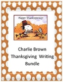 Charlie Brown Thanksgiving Writing Bundle