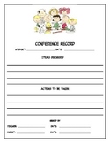 Peanuts Gang Charlie Brown Snoopy conference record