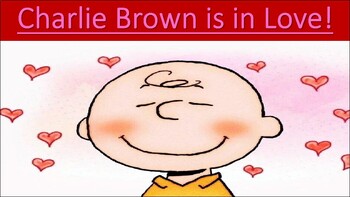 Preview of Charlie Brown is in Love Story-book Slide Show Reader's Theatre