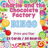 Charlie and the Chocolate Factory BINGO & Memory Matching 