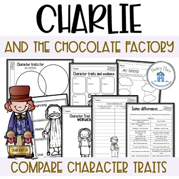 Charlie And The Chocolate Factory Book Study Printables And Worksheets - 