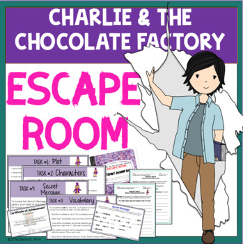 Escape Room Game for Kids. Chocolate Factory Themed (Download Now