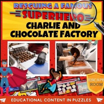 Preview of Charlie and the Chocolate Factory Escape Room
