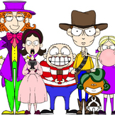 Charlie and the Chocolate Factory Inspired Clip Art