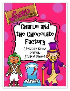 Preview of Charlie and the Chocolate Factory Literature Circle Journal Student Packet