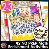 Charlie and the Chocolate Factory Math | Fun End of Year M