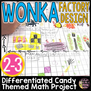 Preview of Charlie and the Chocolate Factory Math | Fun Math Projects | Willy Wonka Math