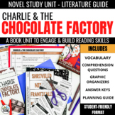 Charlie & the Chocolate Factory Novel Study Comprehension 