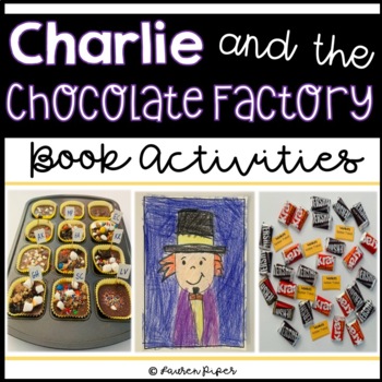 Preview of Charlie and the Chocolate Factory Novel Study Activities