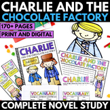 Charlie and the Chocolate Factory Novel Study | Chapter Questions | Activities