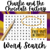 Charlie and the Chocolate Factory Novel Study FREE Activit